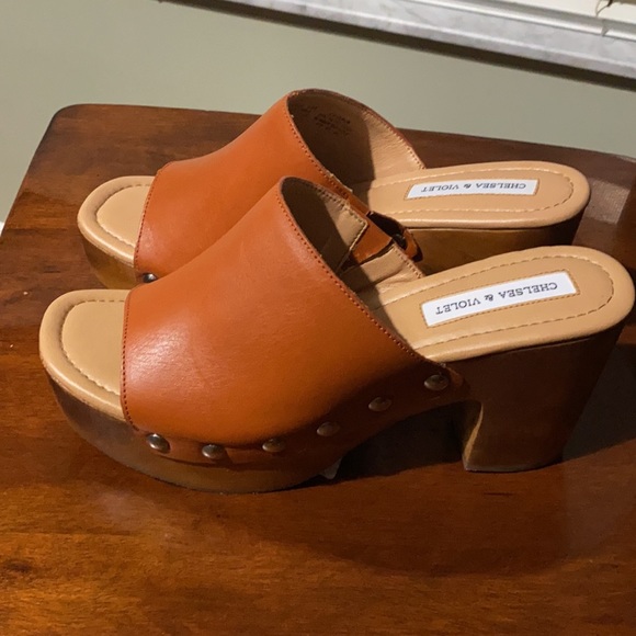 Chelsea and Violet Vergr Studded Mules. - Picture 2 of 14